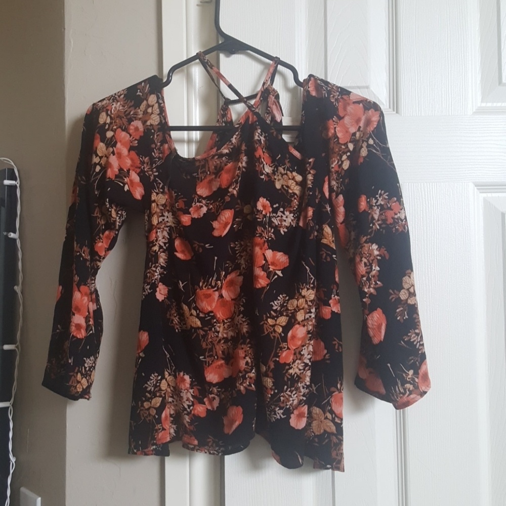 Off the shoulder blouse type shirt